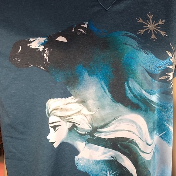 Disney Elsa Frozen 2 Night Shirt size M/L OUT OF PRINT - Picture 13 of 16